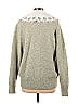 Sandro 100% Polyester Gray Pullover Sweater Size Lg (3) - photo 2
