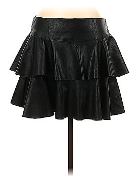 Lucky Brand Faux Leather Skirt (view 1)
