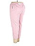 Talbots Checkered-gingham Pink Khakis Size 18 (Plus) - photo 2