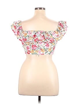 Pink Lily Sleeveless Blouse (view 2)