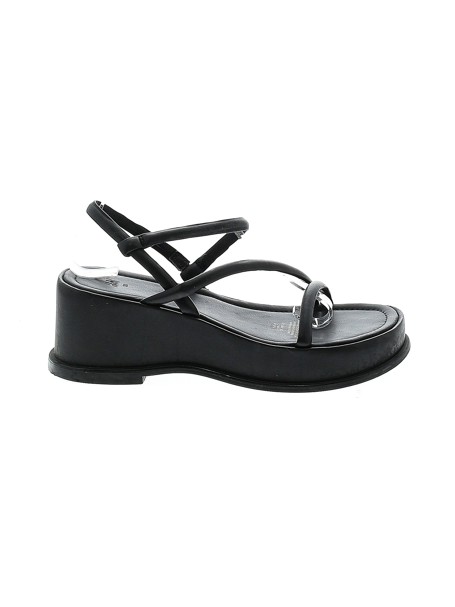H&M Black Sandals Size 7 40 off ThredUp