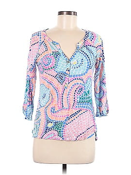 Lilly Pulitzer 3/4 Sleeve Henley (view 1)