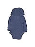 Carter's Blue Long Sleeve Onesie 0-3 MO / 3 MO - photo 2
