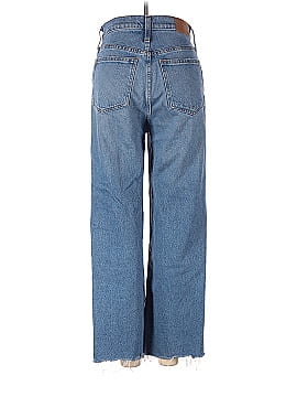 Madewell The Perfect Vintage Wide-Leg Crop Jean in Catlin Wash (view 2)