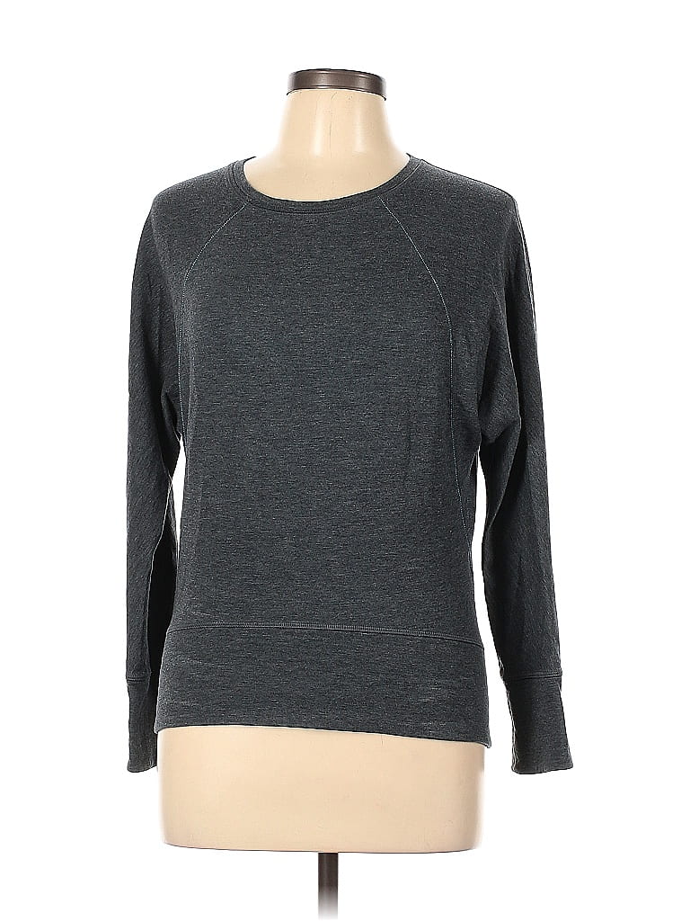 Lululemon Athletica Gray Sweatshirt Size 10 - photo 1