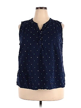 Basic Editions Sleeveless Blouse (view 1)