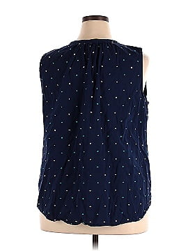 Basic Editions Sleeveless Blouse (view 2)