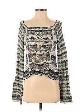 Free People Silk Pullover Sweater (view 1)