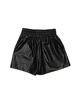 Aaron & Amber Faux Leather Shorts (view 2)