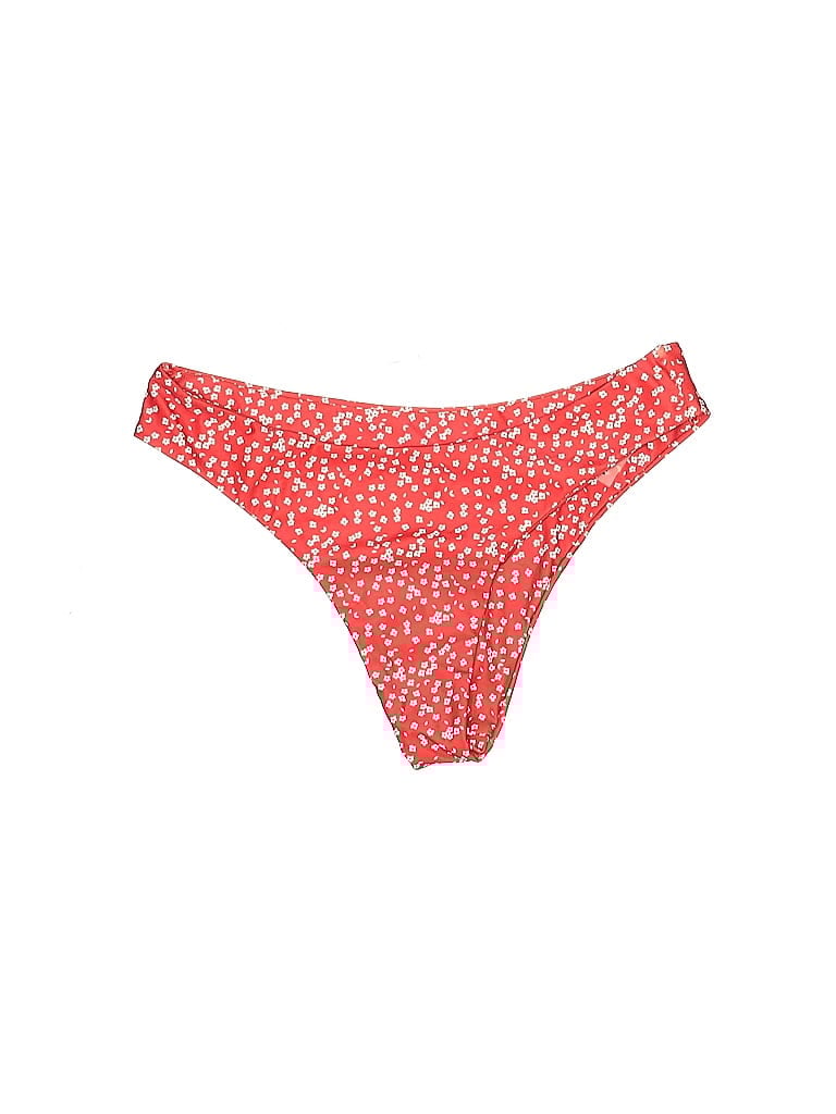 Pre-owned Shein Swimsuit Bottoms In Red