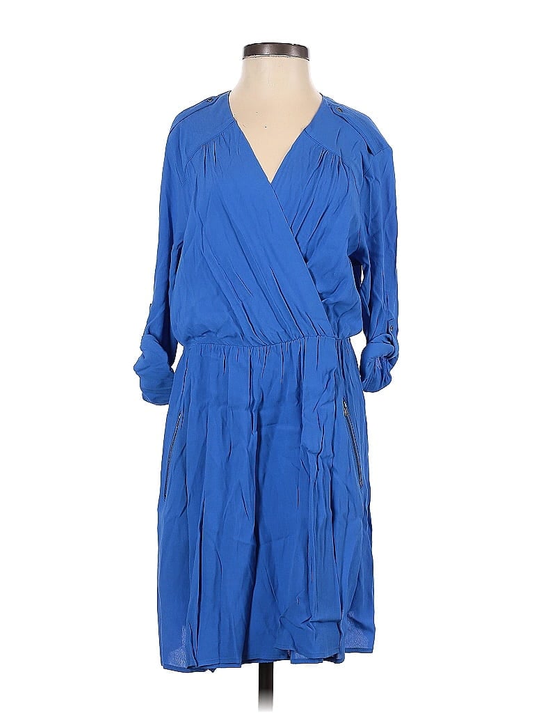 Maeve Blue Casual Dress Size XS - photo 1