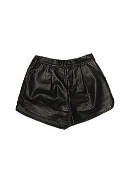 Grey Lab Los Angeles Faux Leather Shorts (view 1)