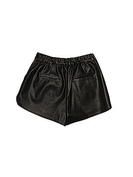 Grey Lab Los Angeles Faux Leather Shorts (view 2)