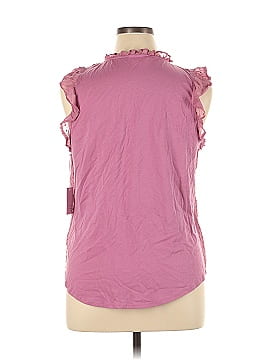 LC Lauren Conrad Short Sleeve Blouse (view 2)
