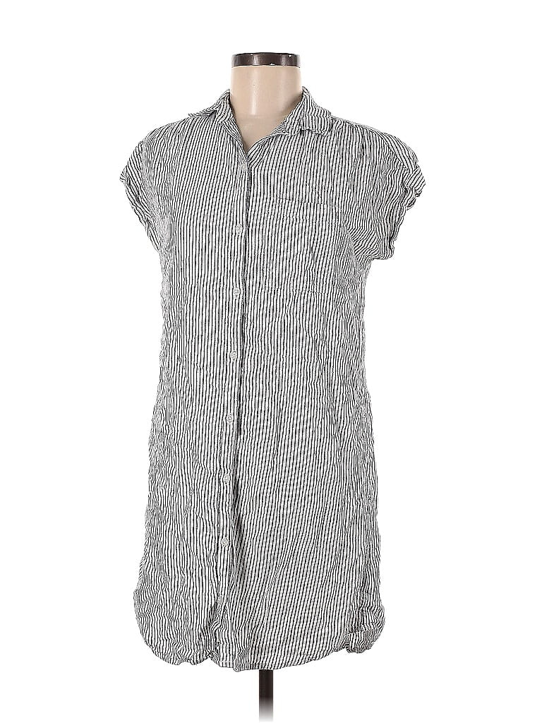 Old Navy Grid Gray Casual Dress Size M - photo 1
