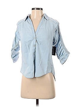 Veronica Beard Jeans 3/4 Sleeve Button-Down Shirt (view 1)