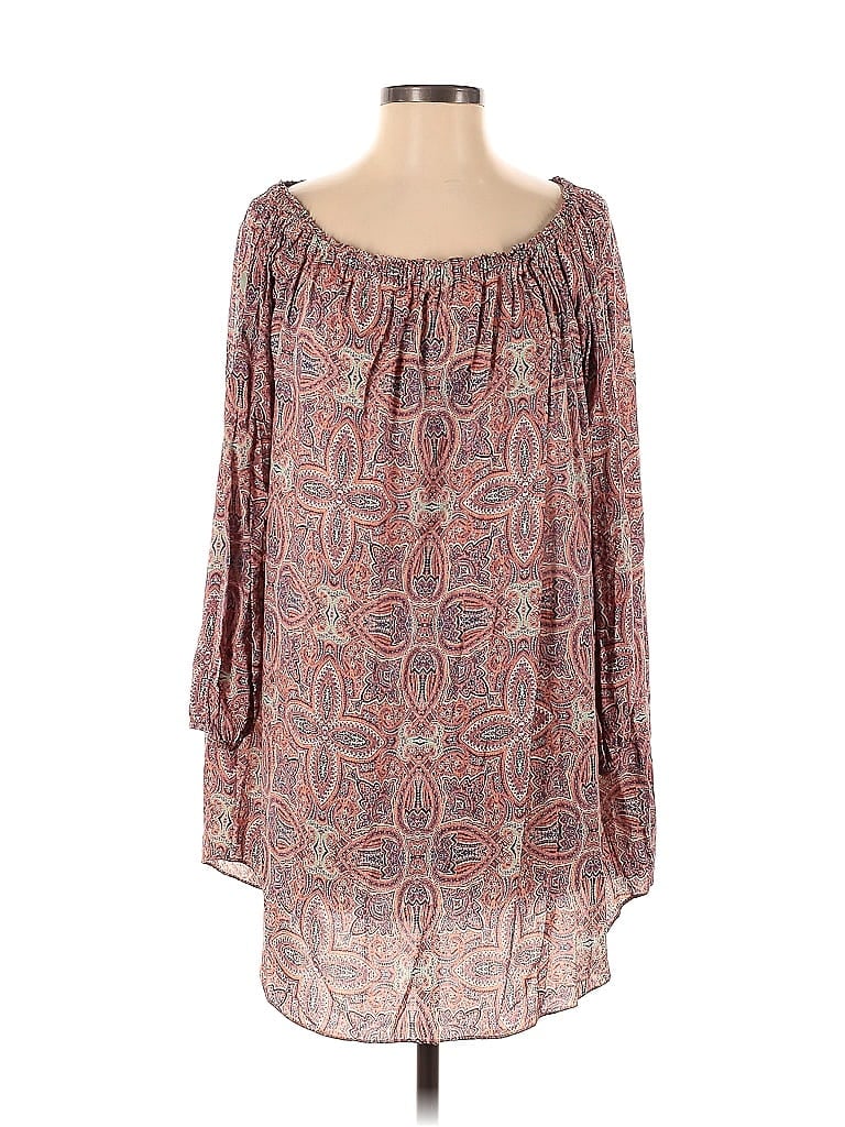 Pre-owned Rory Beca Long Sleeve Blouse In Pink