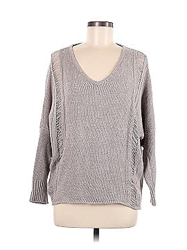 Hem & Thread Wool Pullover Sweater (view 1)