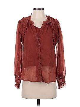 Forever That Girl for Anthropologie Long Sleeve Blouse (view 1)