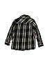 First Wave 100% Cotton Plaid Black Long Sleeve Button-Down Shirt Size 8 - photo 2