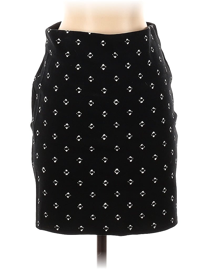 Ann Taylor LOFT Outlet Argyle Black Formal Skirt Size XS - photo 1