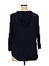 Cato Blue Long Sleeve Blouse Size XL - photo 2