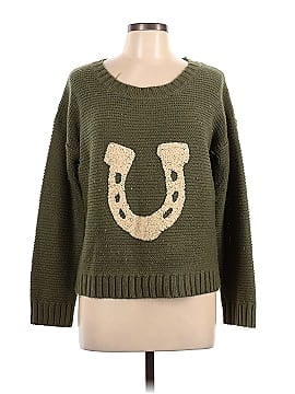 Pink Owl Pullover Sweater (view 1)