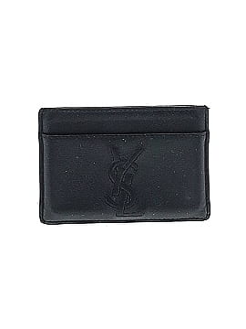 Yves Saint Laurent Leather YSL Monogram Card Holder (view 1)