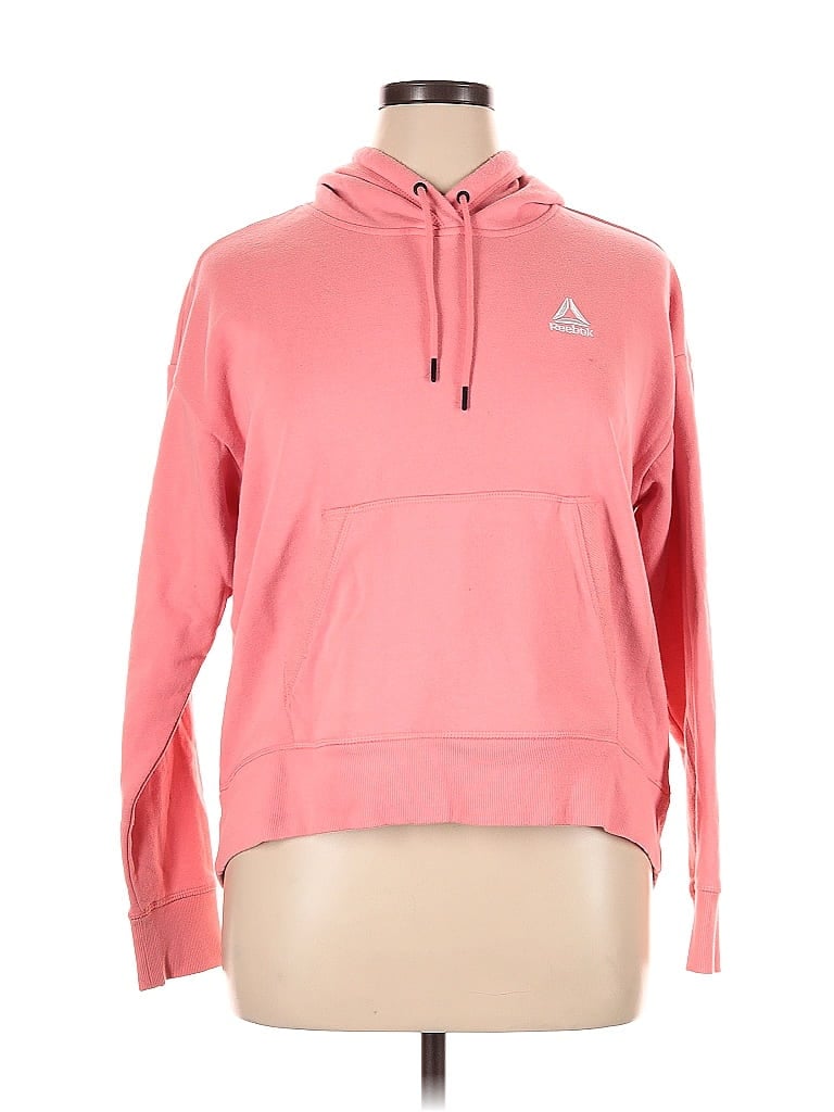 Reebok Pink Pullover Hoodie Size XL - photo 1