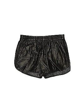 Millau Faux Leather Shorts (view 2)