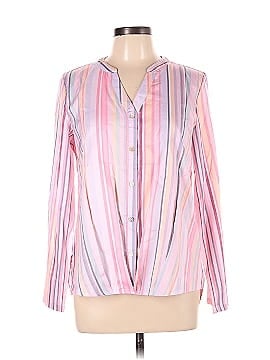 Pink Milly Long Sleeve Blouse (view 1)