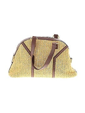 Yves Saint Laurent Raffia and Leather Woven Muse Shoulder Bag (view 2)