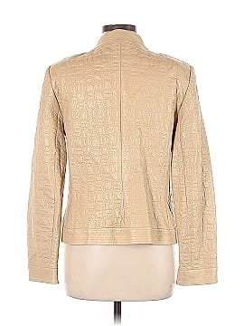 St. John Collection Leather Jacket (view 2)