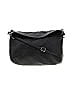 Assorted Brands 100% Leather Solid Black Leather Crossbody Bag One Size - photo 1