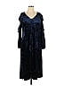 NY Collection Blue Casual Dress Size 1X (Plus) - photo 1