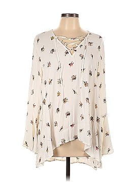 Karen Kane Long Sleeve Blouse (view 1)