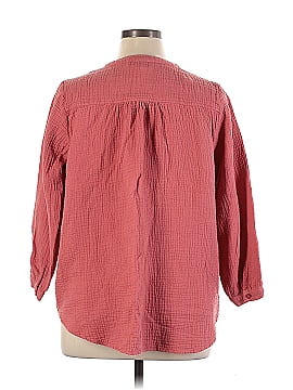 Coldwater Creek 3/4 Sleeve Button-Down Shirt (view 2)