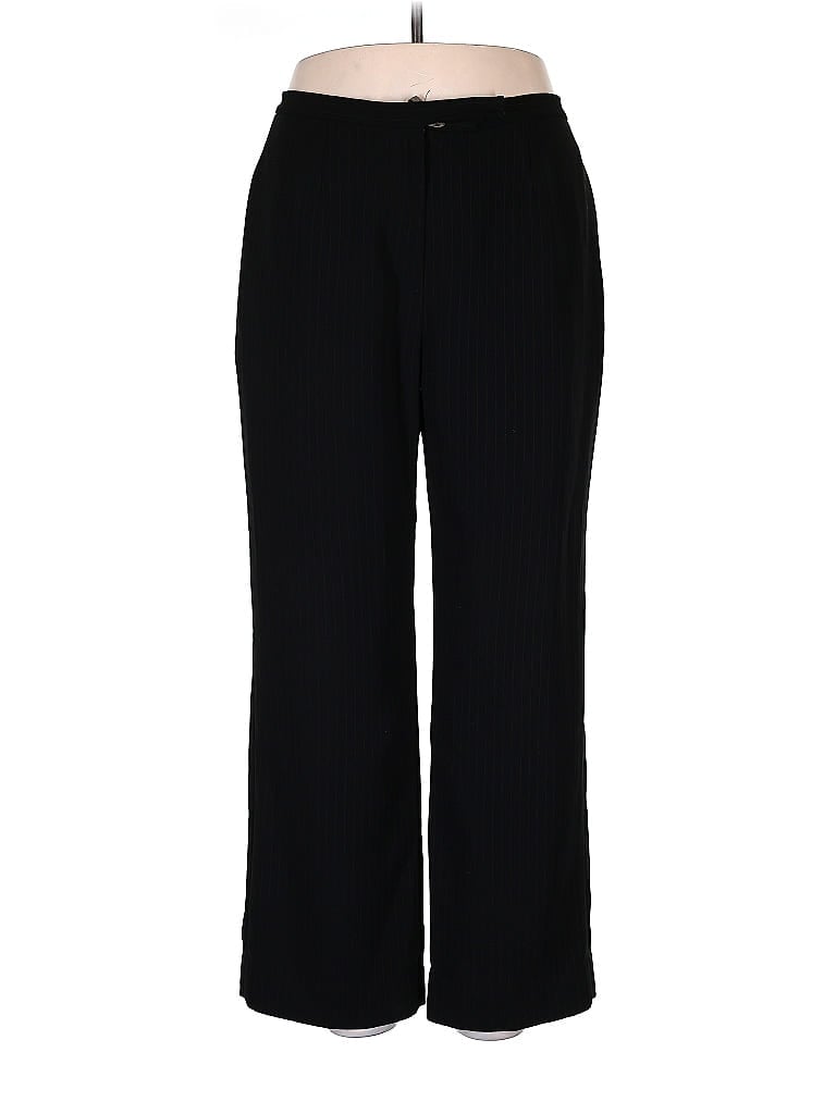 Le Suit Black Dress Pants Size 14 - photo 1