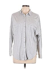 Lou & Grey For Loft Long Sleeve Button Down Shirt