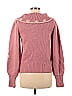 LoveShackFancy Hearts Pink Pullover Sweater Size M - photo 2