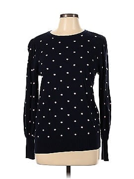 Ann Taylor LOFT Dotted Bobble Pointelle Sweater (view 1)