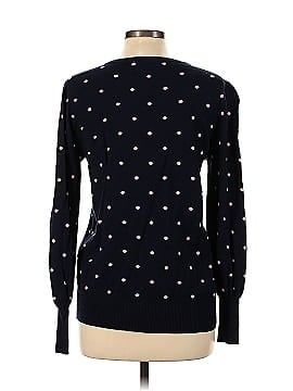 Ann Taylor LOFT Dotted Bobble Pointelle Sweater (view 2)
