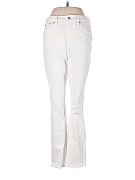 Madewell The High-Rise Perfect Vintage Jean in Tile White (view 1)