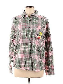The Simpsons Long Sleeve Button-Down Shirt (view 1)