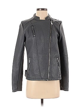 Calvin Klein Faux Leather Jacket (view 1)