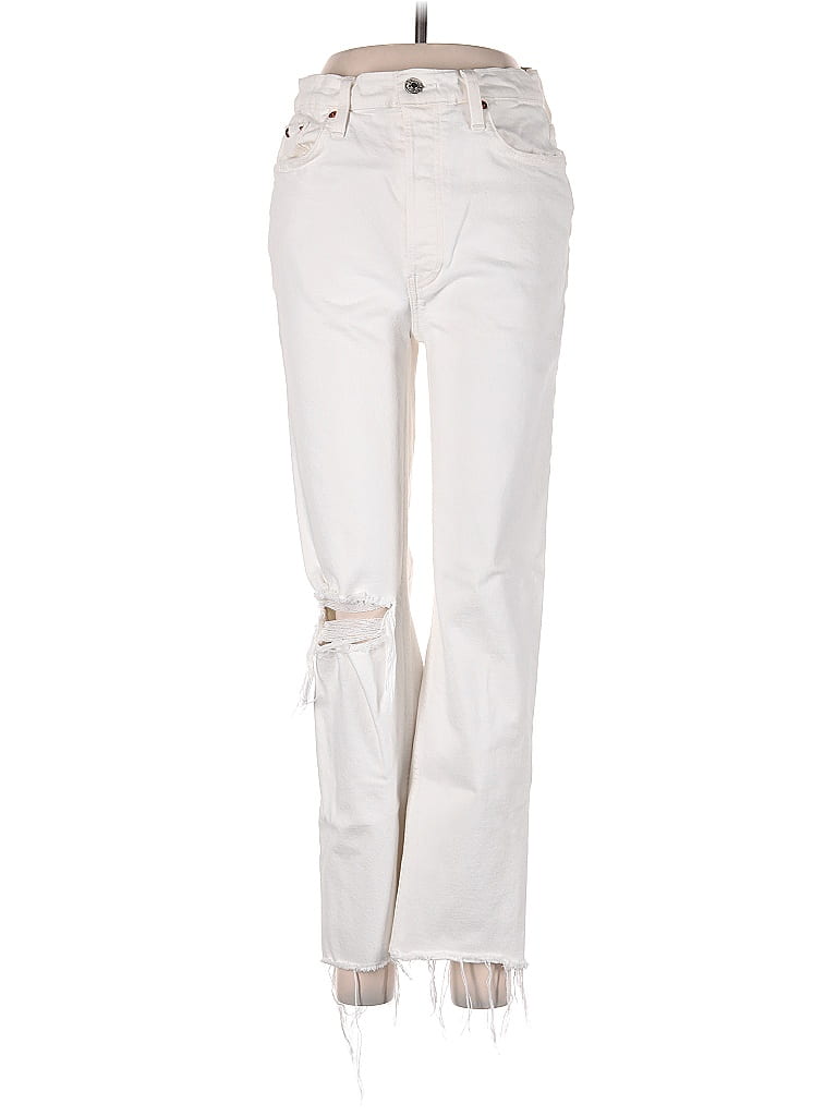 RE/DONE Ivory Jeans 29 Waist - photo 1