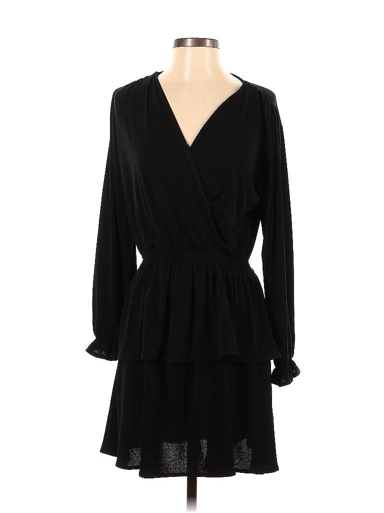 Pre-owned Mng Cocktail Dress In Black