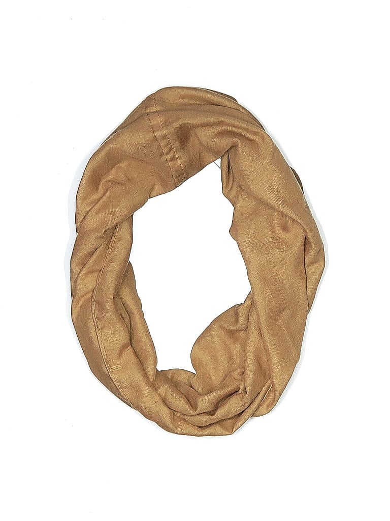 Charming Charlie 100% Polyester Tan Scarf One Size - photo 1