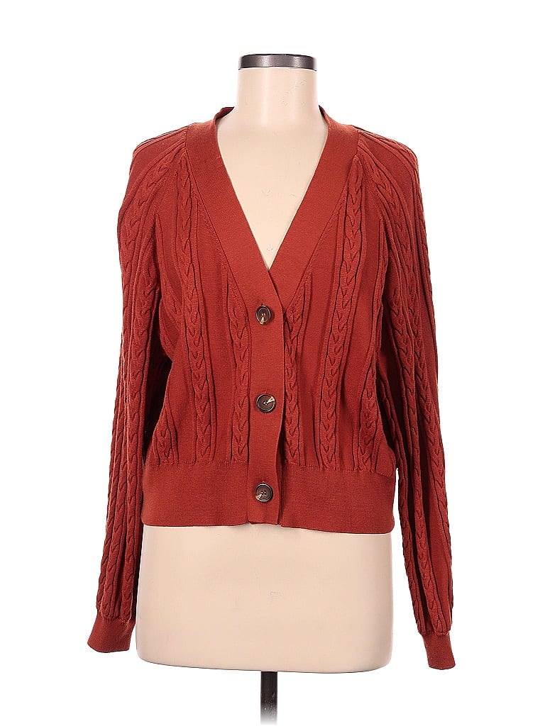 Seed Red Cardigan Size M - photo 1