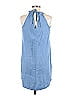 Gap 100% Lyocell Blue Casual Dress Size M - photo 2
